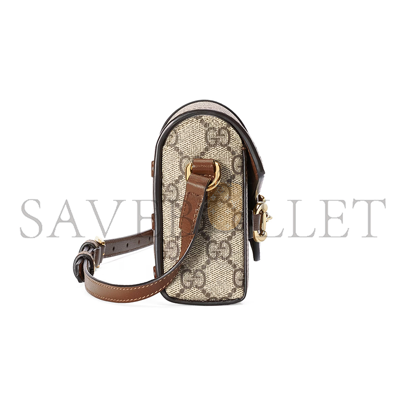 GUCCI HORSEBIT 1955 MINI BAG 699296 (18*12*5cm) GUCCI HORSEBIT 1955 MINI BAG 699296 (18*12*5cm)